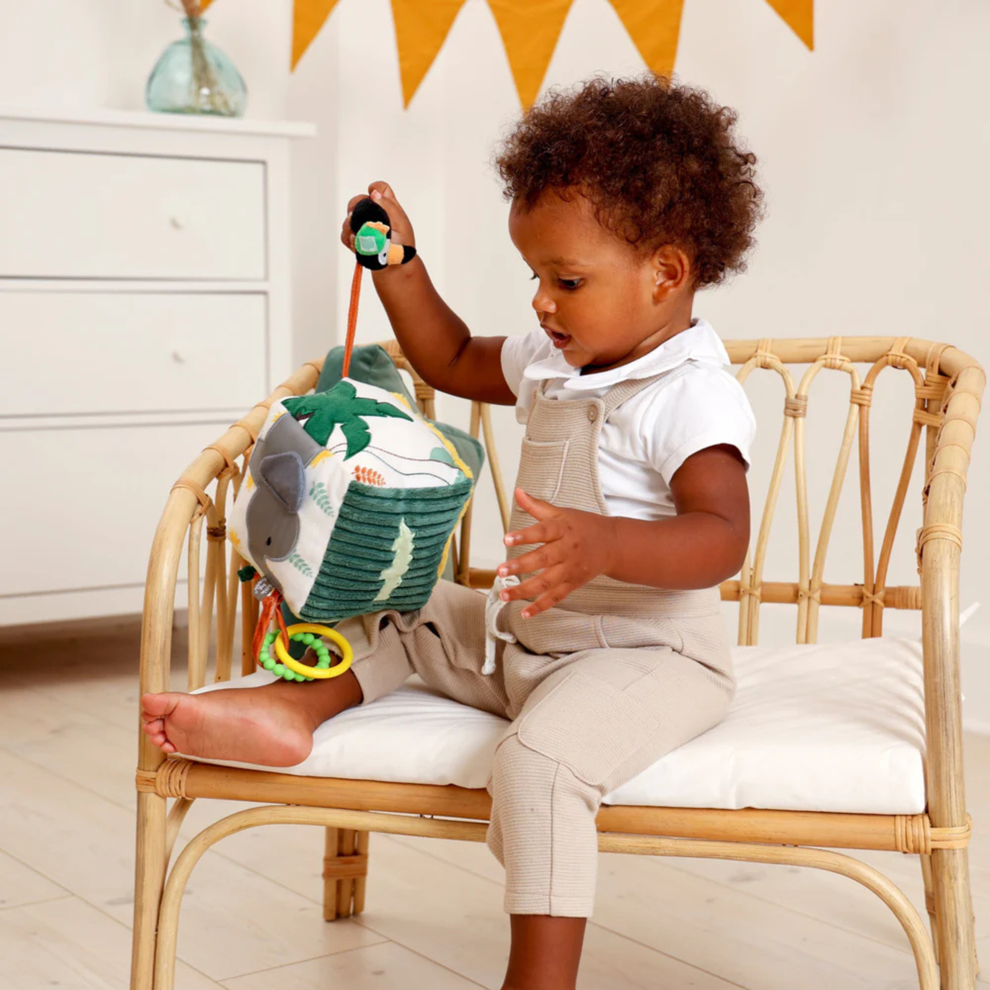 CUBO SUAVE DE ACTIVIDADES BOSQUE - LITTLE BIG FRIENDS