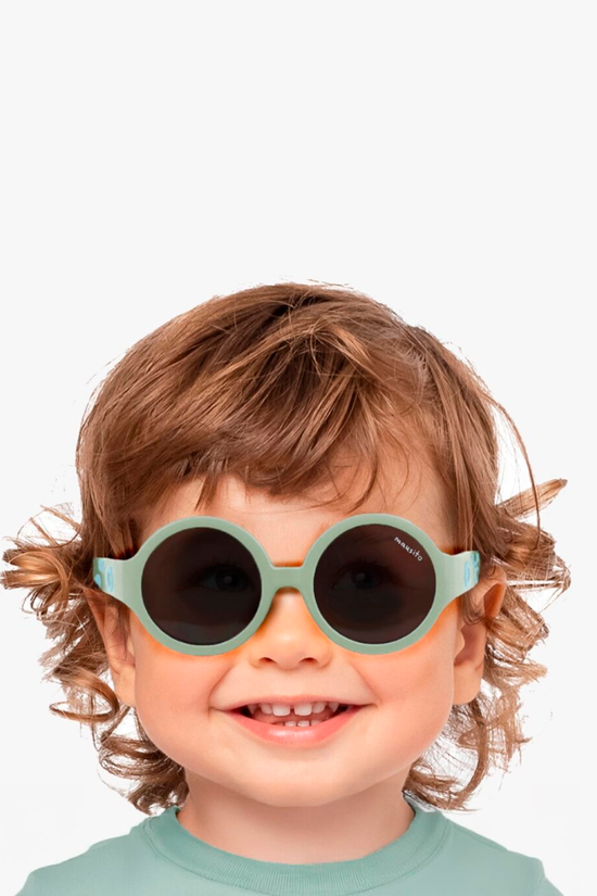 LENTES DE SOL PARA BEBÉS  THE HIPPIE  6 A 24 MESES MENTA MAUSITO