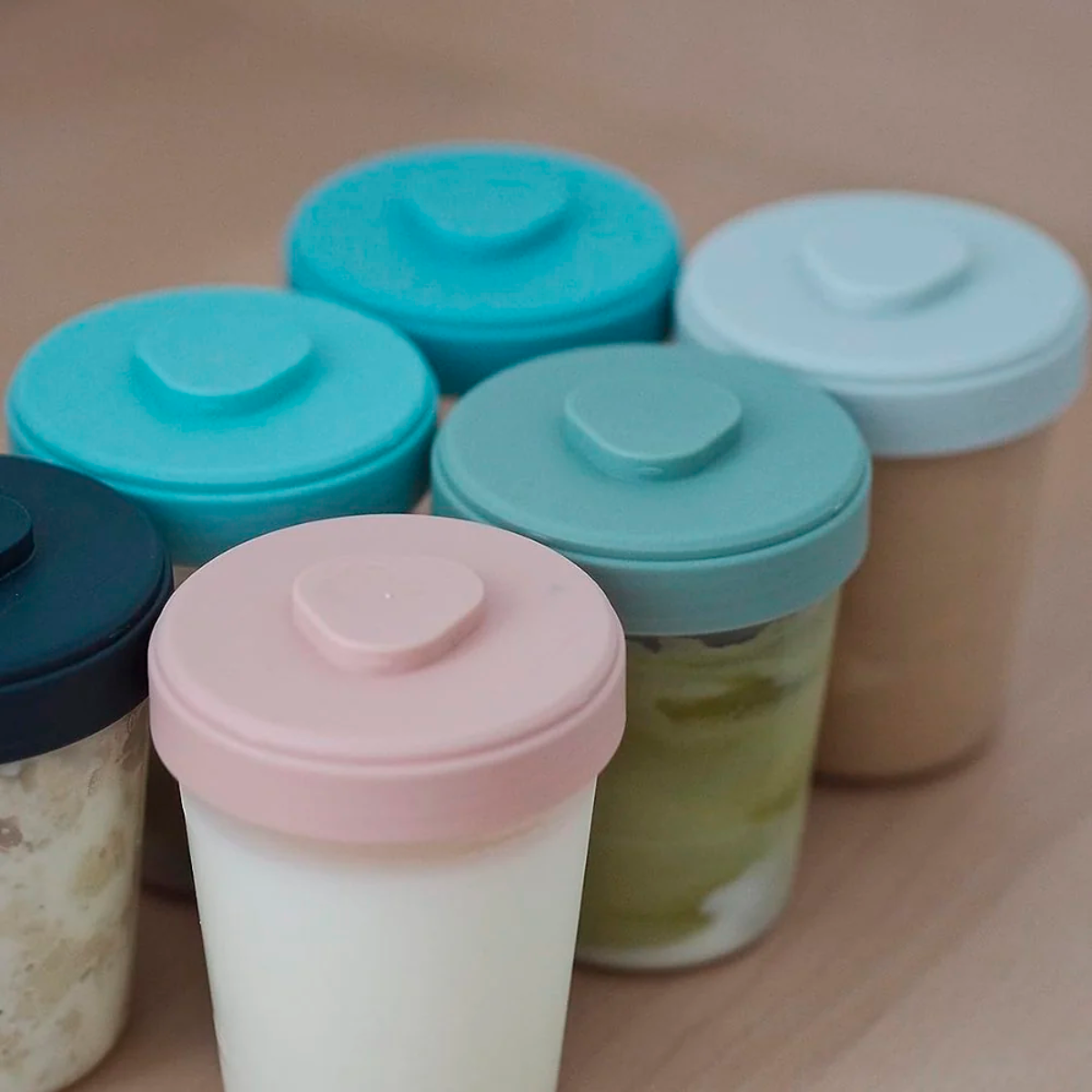 ENVASES SILICONA 250 ML 6 U - BEABA