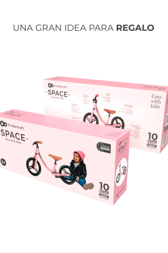 Bicicleta de Balance Kinderkraft SPACE Pink