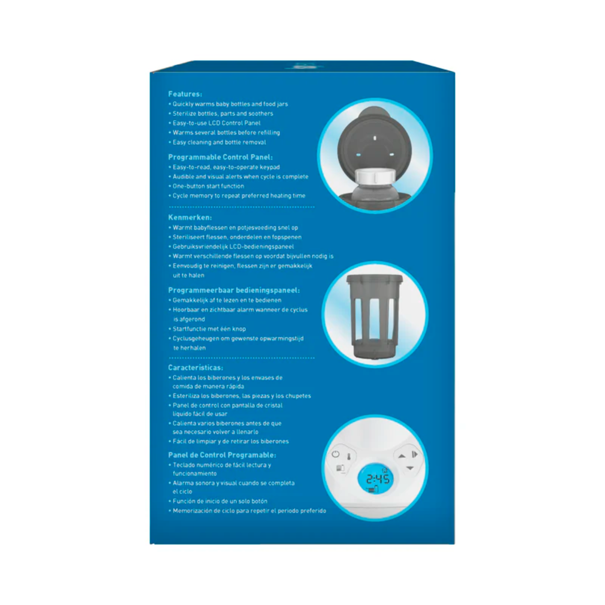 Calentador y Esterilizador de Mamaderas Dr. Brown’s