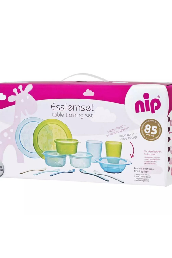 Set de Vajilla de Aprendizaje NIP Alimentación 13 Piezas