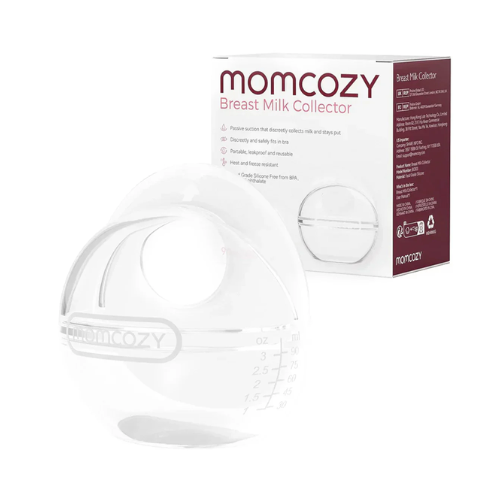 RECOLECTOR  DE LECHE REUTILIZABLE DOBLE - MOMCOZY