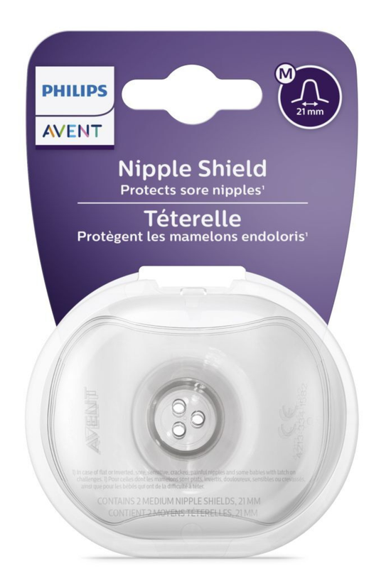 Protector de pezón de silicona ultradelgado Philips Avent