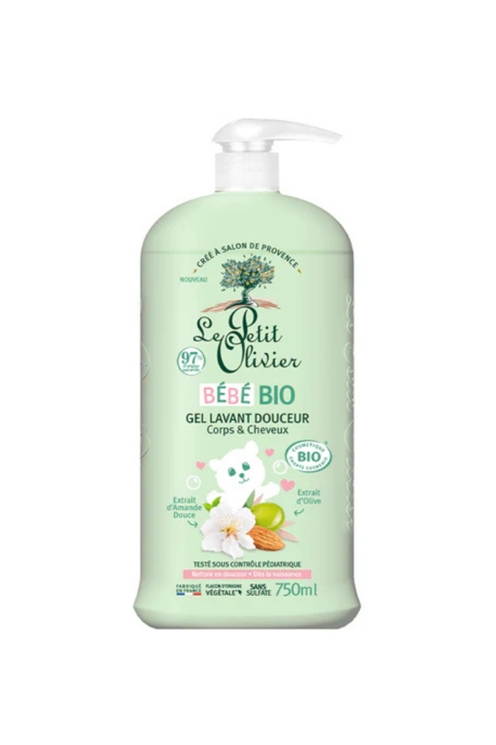 Gel De Baño Cuerpo Y Cabello Le Petit Oliver 750ml