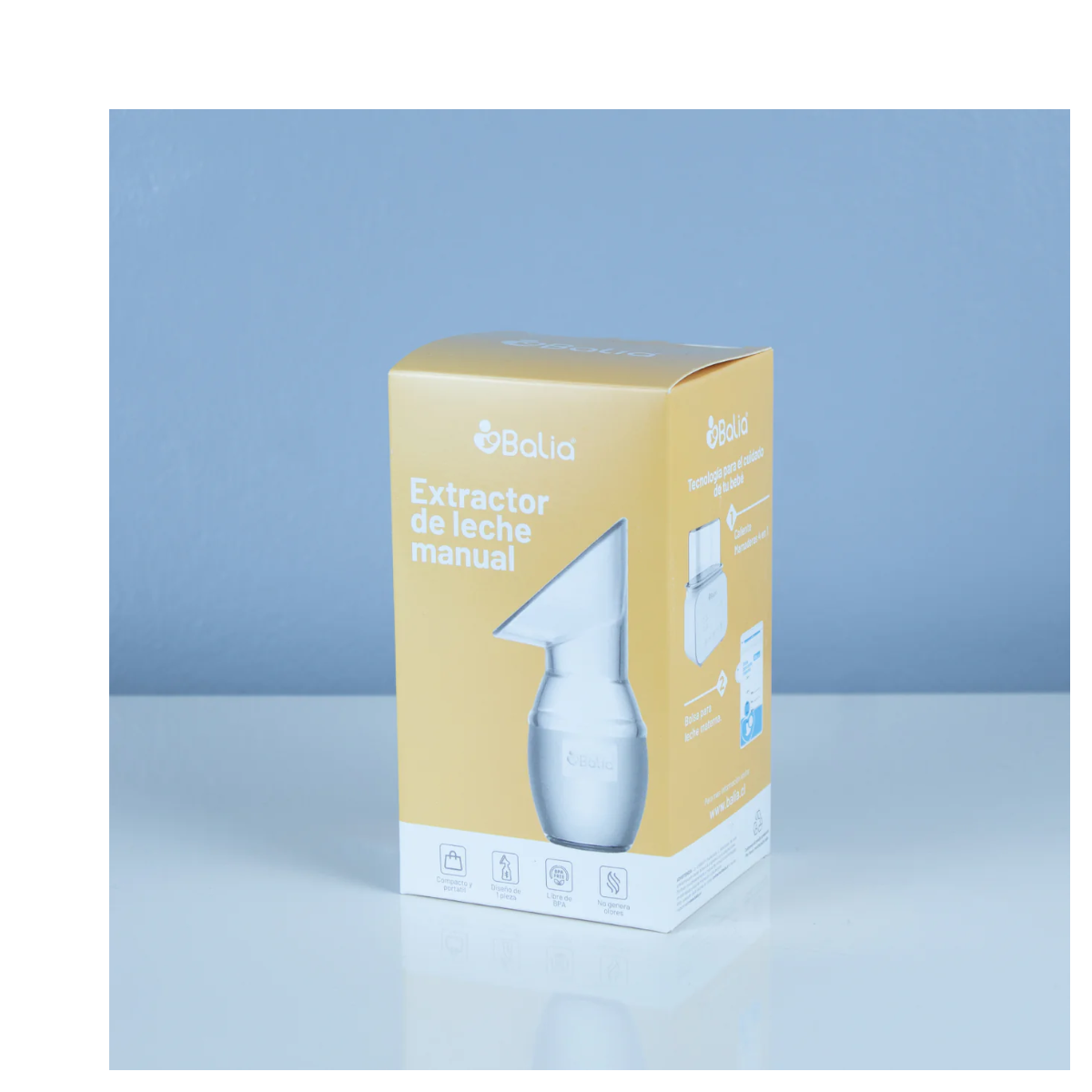 Recolector de Leche Manual de Silicona Balia