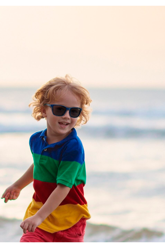 LENTES DE SOL PARA NIÑOS THE BOHO 3 A 6 AÑOS NAVY - MAUSITO