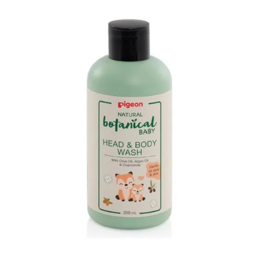 BOTICAL BABY GEL DE BAÑO Y CHAMPÚ DE BEBÉ 200ml  PIGEON