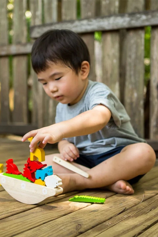 Juguete de Madera Balancing Boat PlanToys