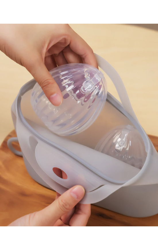 SET 2 SHELL DE  75 ML MÁS BOLSA ESTERILIZADORA  HAAKAA