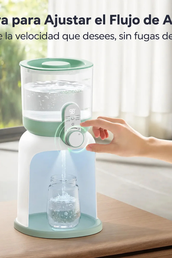 Dispensador y Calentador de Agua para Mamadera Momcozy