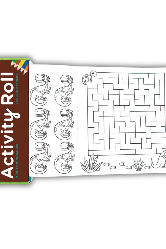 Rollo para Colorear con Colores Mighty Dinosaurs Mudpuppy 1.8mts