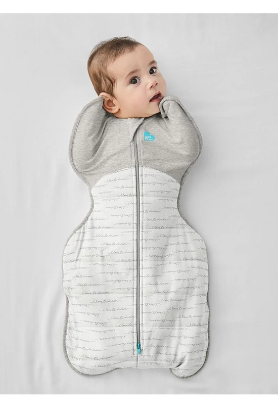 SAQUITO DE DORMIR SWADDLE  Etapa 1 - TOG 2.5 - Blanco  TALLA S - LOVE TO DREAM