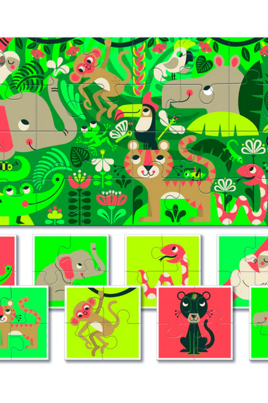 PUZZLE DE COLECCIÓN BEBÉ LA JUNGLA LUDATTICA
