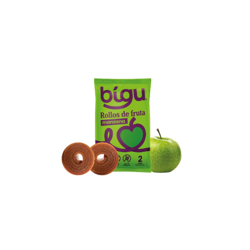 ROLLOS DE MANZANA YICO, 25 GRS - BIGU