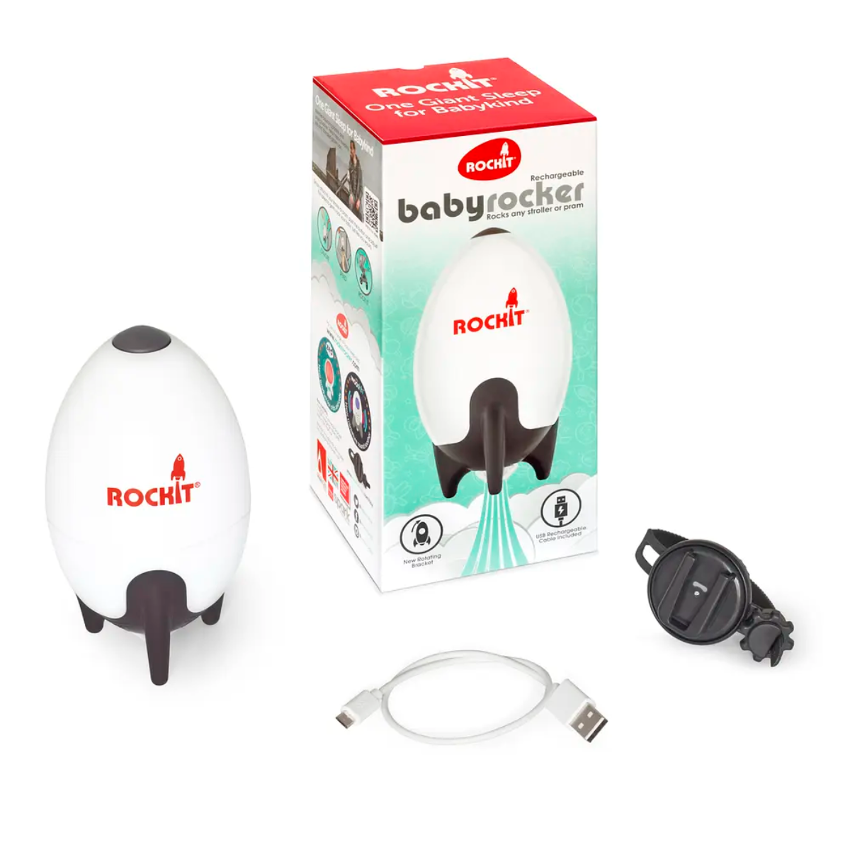 Mecedora Para Coches Portátil Recargable Rockit