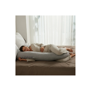 ALMOHADA DE EMBARAZO FORMA DE U CON TELA REFRESCANTE - MOMCOZY