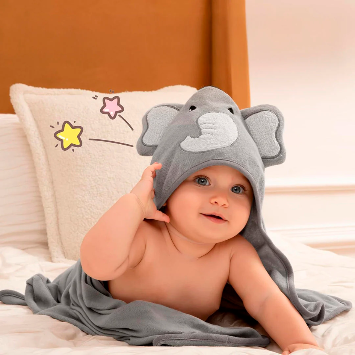Set de toallas  8 piezas Momcozy