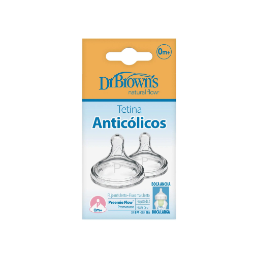 TETINA BOCA ANCHA OPTIONS PREMATURO 2UN - DR. BROWN'S