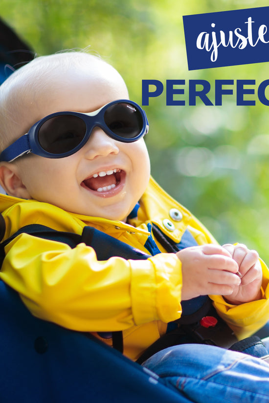 LENTES INFANTILES BABY SURFER  0 A 18 MESES AZUL MARINO MAUSITO