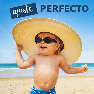 LENTES INFANTILES BABY SURFER  0 A 18 MESES AZUL MARINO MAUSITO