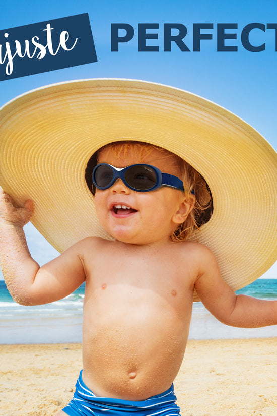 LENTES INFANTILES BABY SURFER  0 A 18 MESES AZUL MARINO MAUSITO