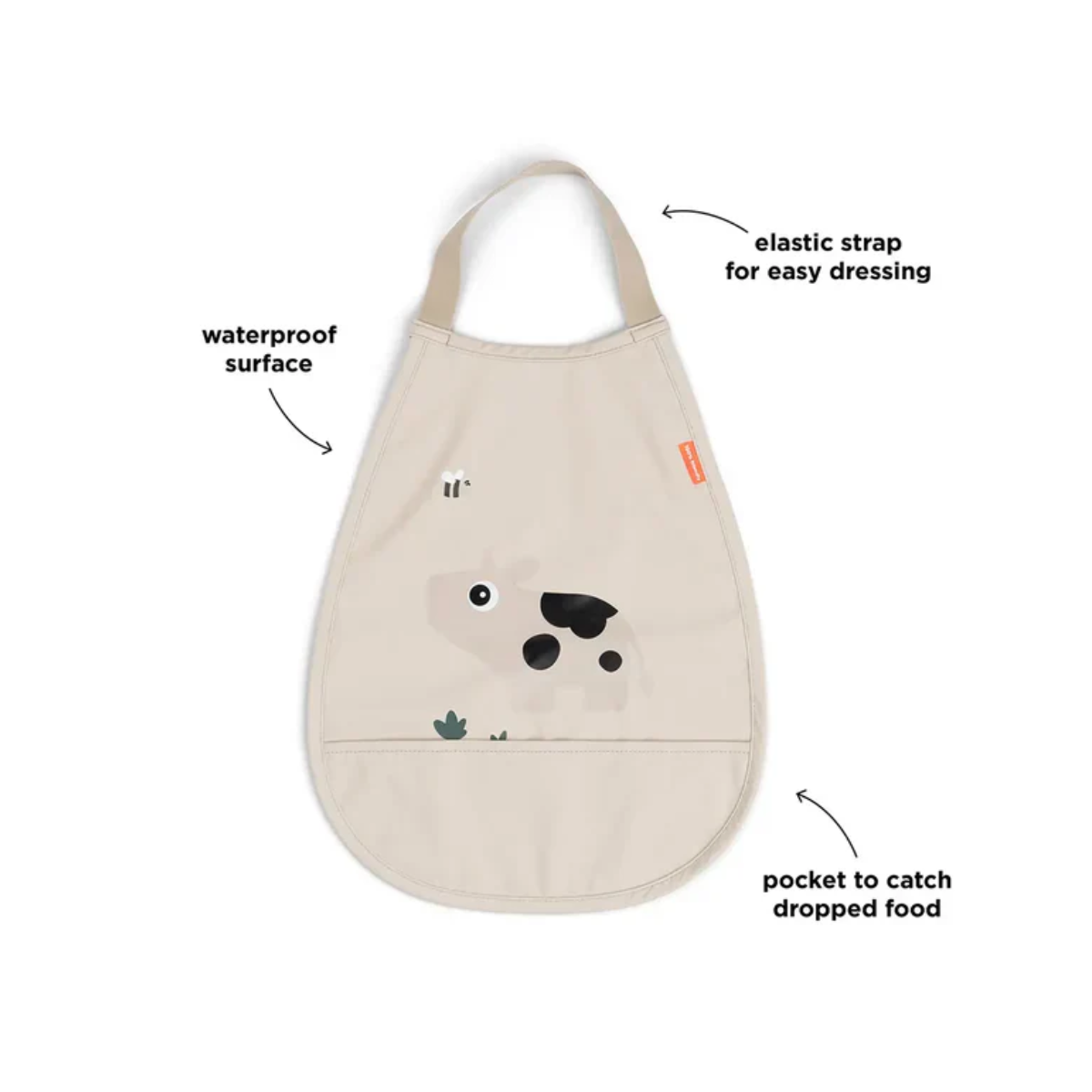 BABERO CON ELASTICO TINY FARM ARENA  DONE BY DEER