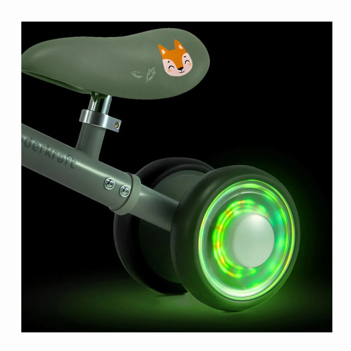 Triciclo de Balance Kinderkraft CUTIE FLASH Verde