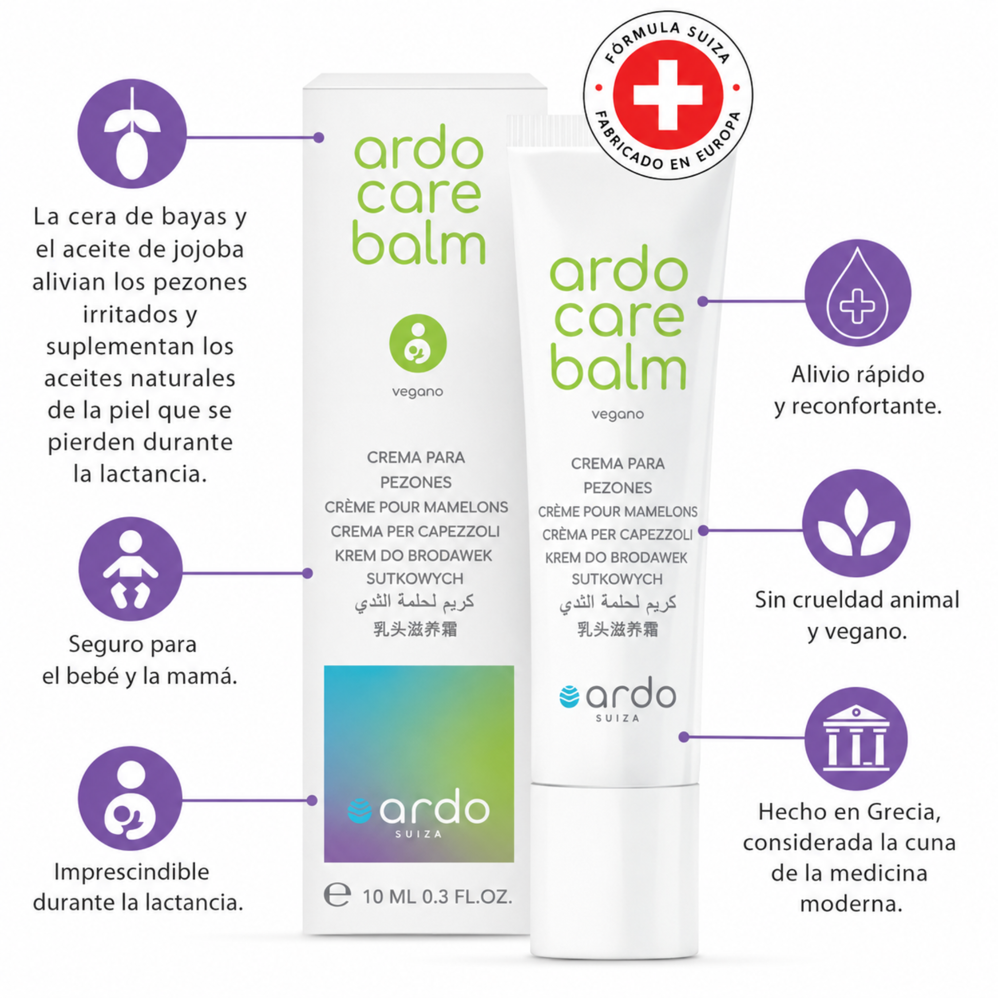 Bálsamo Ardo Care 10ml Vegano