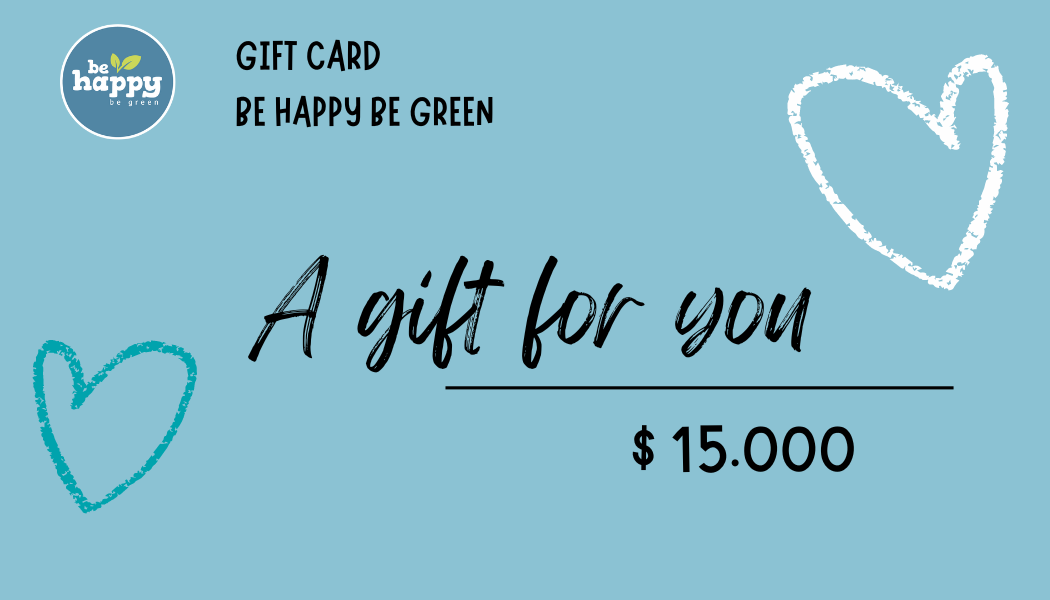 TARJETA DE REGALO GIFT CARD   $15.000 - BE HAPPY