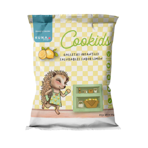 CAJA DE COOKIDS SALUDABLES KUNA LIMÓN 30 GR