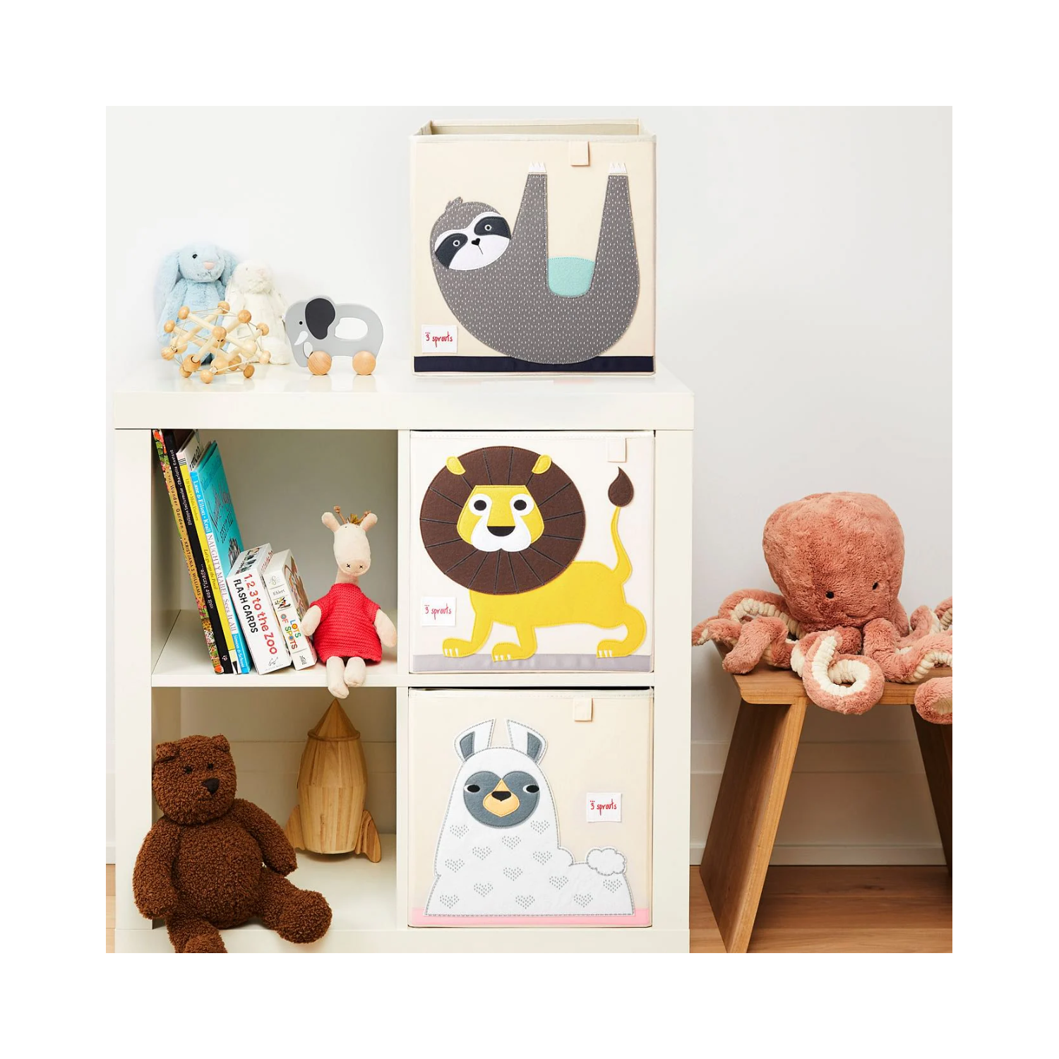 Caja de Juguetes 3 Sprouts Oso Perezoso