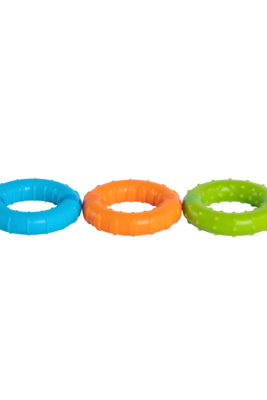 Silly Rings Anillos Con Texturas E Imanes Fat Brain Toys