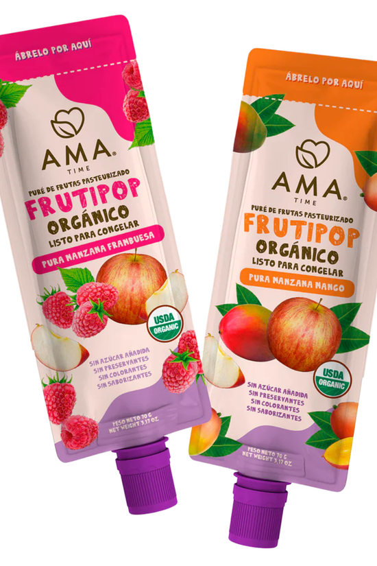 PACK FRUTIPOP ORGANICO 4 U - AMA TIME