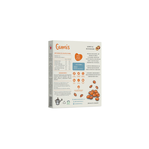 GOMITAS DE FRUTA GUMIS 64GR (4x16gr) KUNA FOODS
