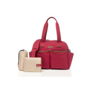 BOLSO MATERNAL BABYMEL JESSE ROJO