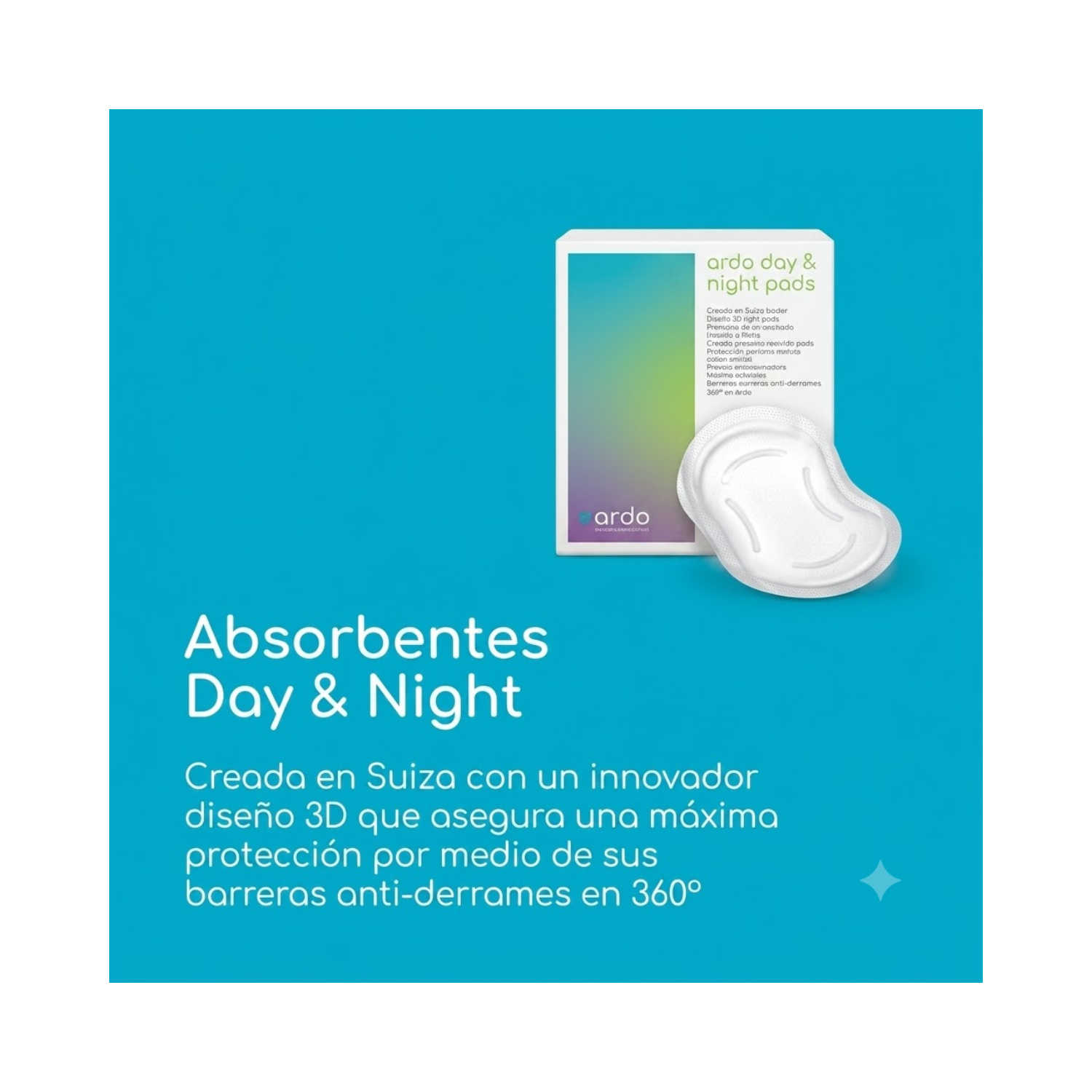 Absorbente Protectores De Leche Día Y Noche Ardo
