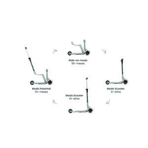 XTENDMINI RIDE 3 en 1 (1-9 años) VERDE  SMARTRIKE