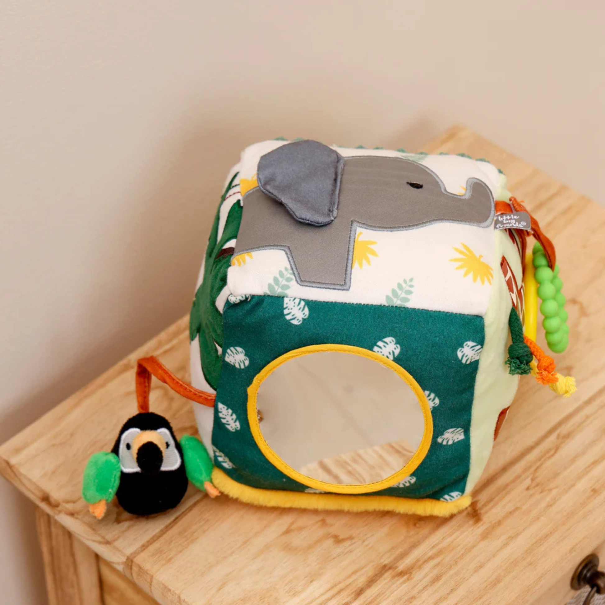 CUBO SUAVE DE ACTIVIDADES BOSQUE - LITTLE BIG FRIENDS