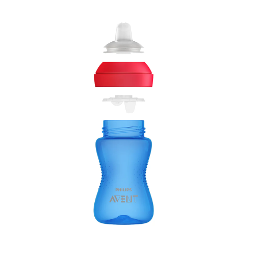 VASO BOQUILLA FLEX AZUL 300 ML - AVENT