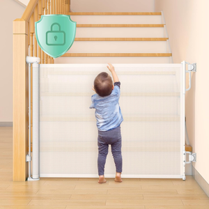 Puerta Retráctil de Seguridad para Bebés Momcozy