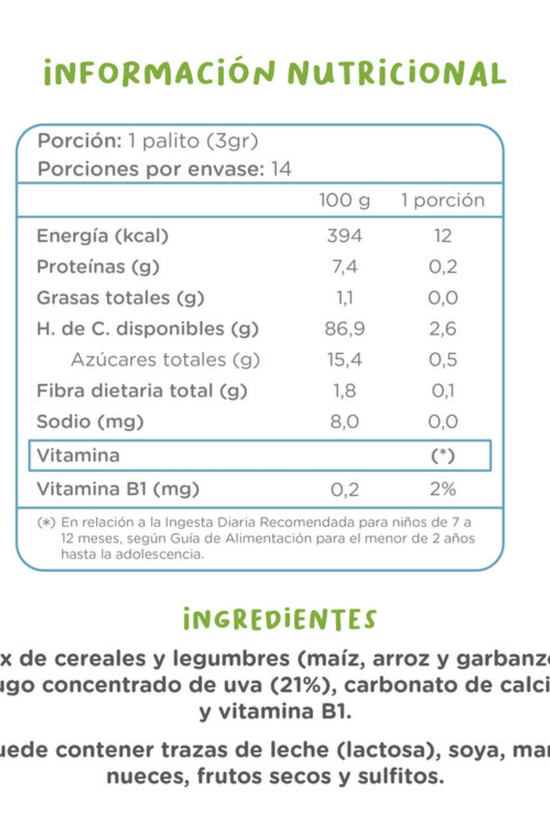 Palitos Rasca Encías Baby Rask Rask Kuna Foods +6 Meses 42 g
