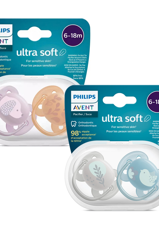 Chupete Philips Avent Ultra Soft Orthodontic 6-18 Meses