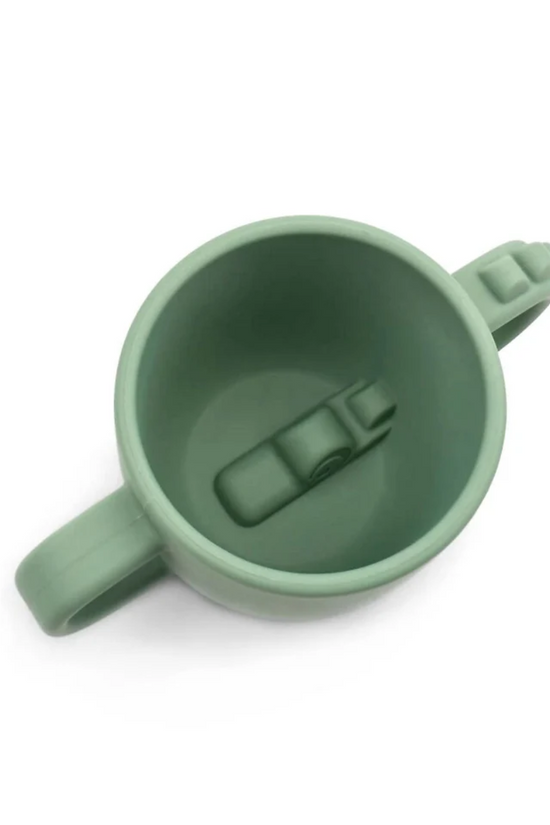TAZA CON 2 ASAS PEEKABOO CROCO VERDE - DONE BY DEER
