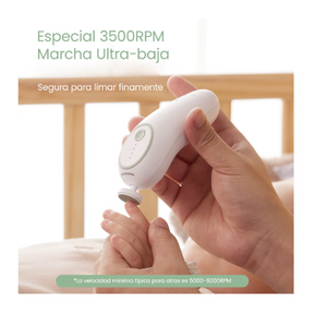 LIMA DE UÑAS ELECTRICO PARA BEBÉS MOMCOZY