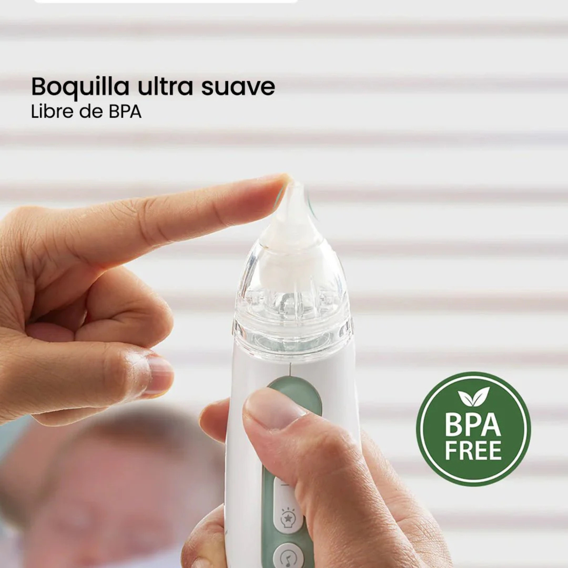 Aspirador Nasal Eléctrico Momcozy