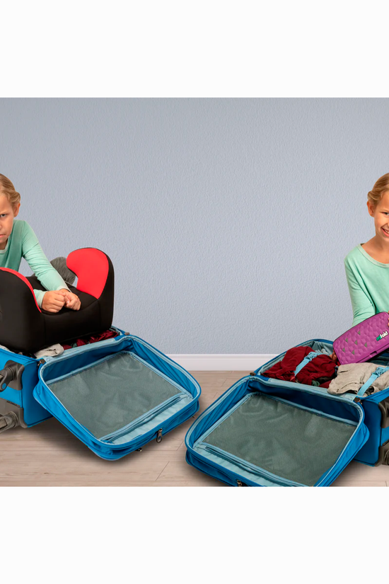 Asiento elevador portátil Azul Mifold Comfort