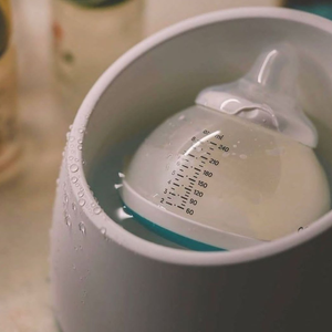 Calentador No Eléctrico para Mamaderas y Bolsas de Leche Materna Nanobébé – Color Turquesa