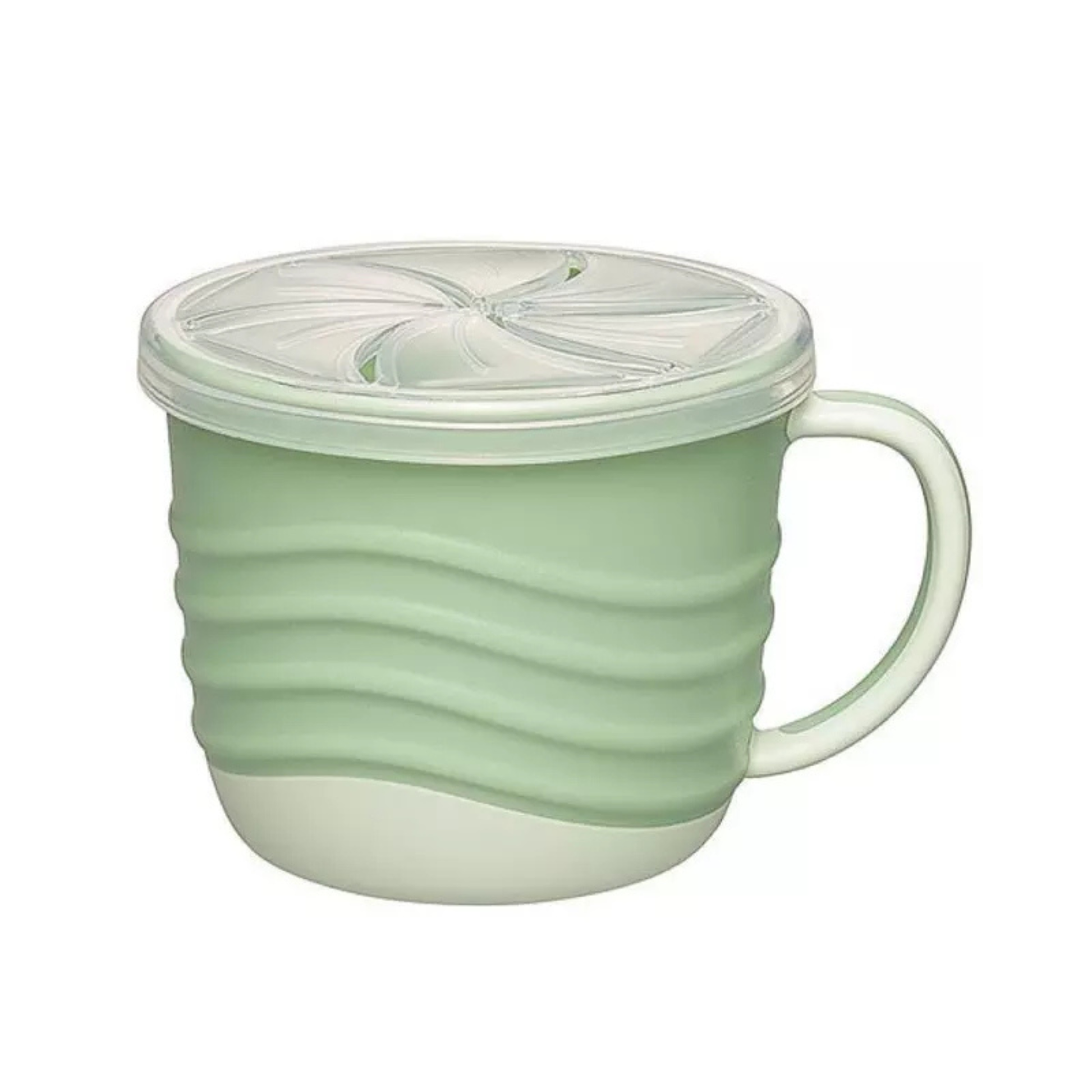 Pocillo Para Snack NIP Eat Green 2 En 1 +9m