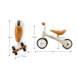 Triciclo de Balance Kinderkraft CUTIE Light Beige